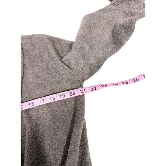 Barefoot Dreams Circle Cardi Taupe Brown CozyChic Lite Sweater Cardigan L/XL - Picture 5 of 6